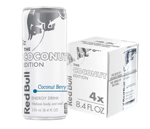 Energy Drink, The Coconut Edition, 8.4 Fl oz, 4 Pack, 33.6 Fl oz