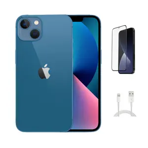 Refurbished iPhone 13 (AT&T Only)-Excellent Condition with Pre-Installed Tempered Glass Screen Protector and 1 Year Warranty  A2482