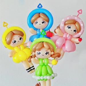 260 Long Balloons 100 Pack Twisting Animal Balloons Assorted – Thick Latex for Parties, Magic Art & Christmas Gifts