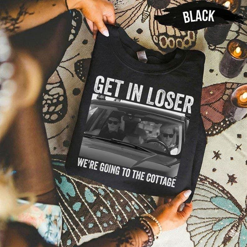 Get In Loser We're Going To The Cottage , Im Coming To The Cottage Comfort T-Shirt, Gildan Tshirt, Heated Rivalry Inspired Shirt