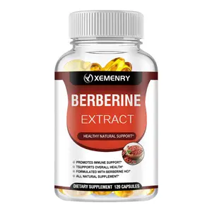 Berberine Extract - Bone Growth Collagen Production Calcium Absorption Antioxidant Support - 120 Capsules