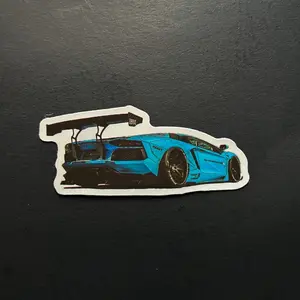 Premium Lamborghini Super Car Sticker