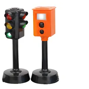 Mini Traffic Light Model with Realistic Sound & Lights, Safe Educational Toy for Boys & Girls Aged 3+, Includes Batteries, Ideal Gift Box Included