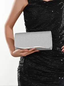 Women's Elegant Sequins Evening Bag, Exquisite Glittering Clutch Purse with Removable Chain Strap, Trendy Exquisite Evening Bag for Party Decor, Fashionable Versatile Purse, Fashionable Shoulder Clutch