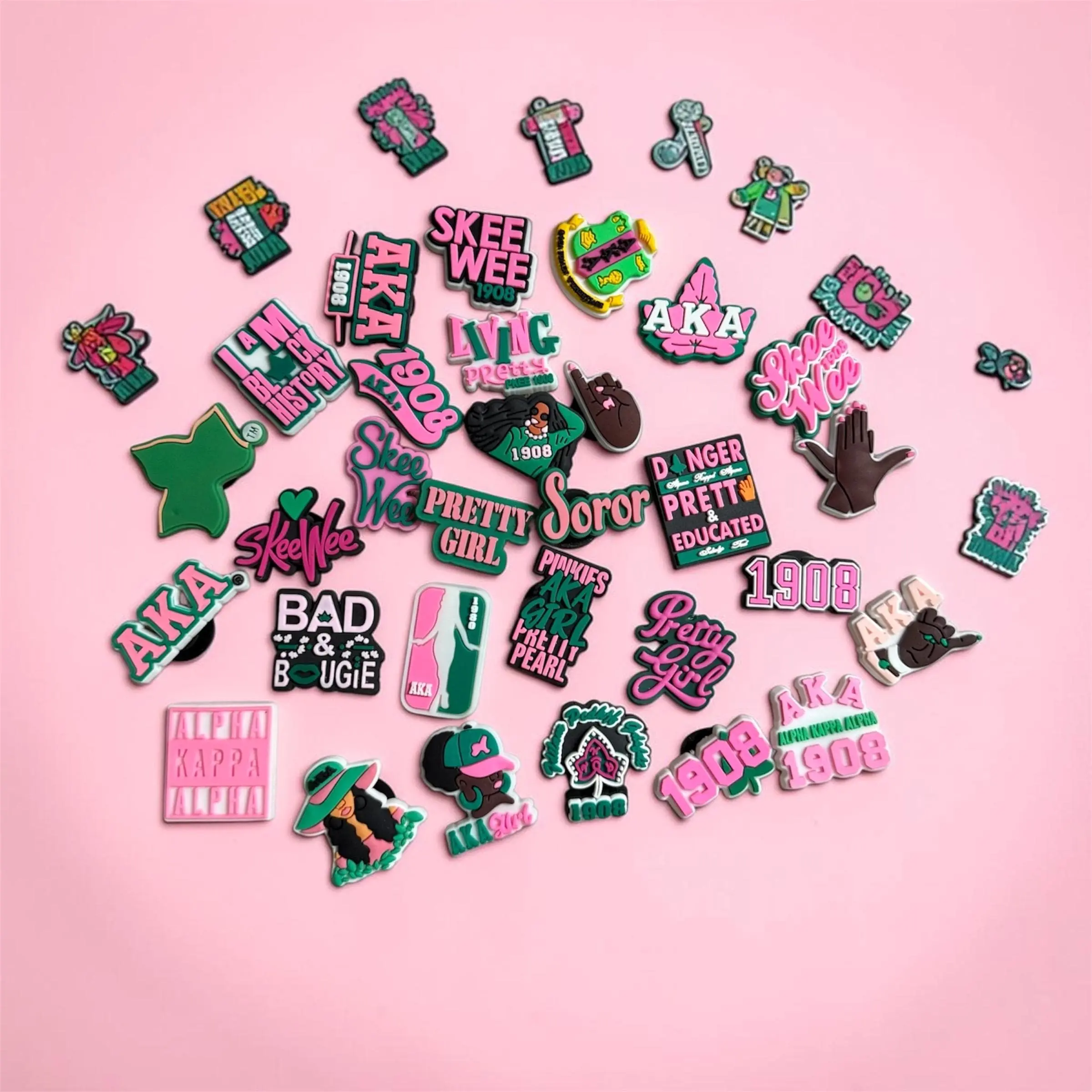 AKA Bag Charms - Set of 30