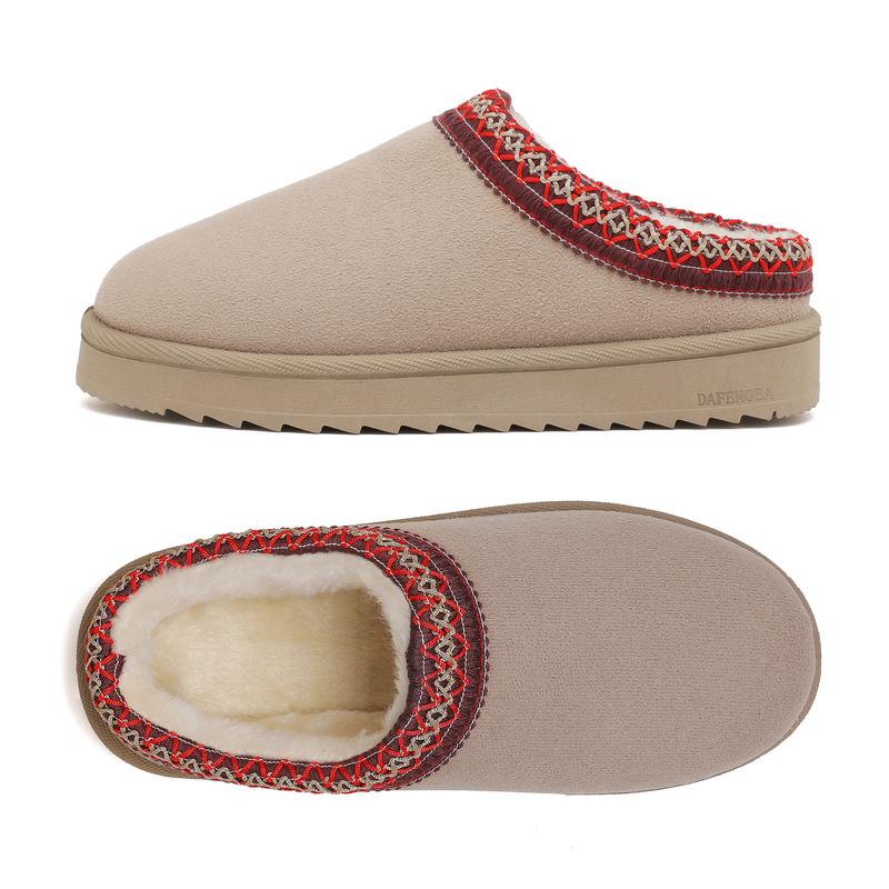 Women's Platform Mini Cotton Slippers Suede Ankle Warm and Durable Classic Winter Ankle Snow Boots Springfresh