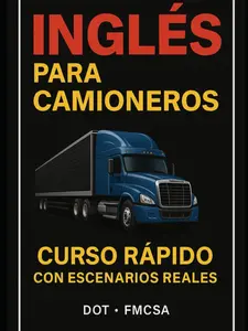 Inglés para camioneros: “Todo el Inglés que Necesitas como Camionero en Estados Unidos – Curso Rápido con Audios y Escenarios Reales”