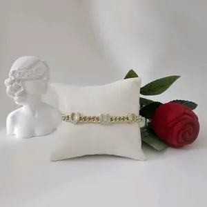 Valdiviajewery #1041 14k Gold Plated Horseshoe Bracelet High Quality