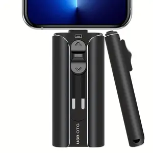 Flash Pen Drive for iPhone, Photo Stick High Speed USB 3.0 Memory Storage, OTG 3-IN-1 Thumb Drive with Free Type-C Adapter for Android Phones/PC and More Devices
