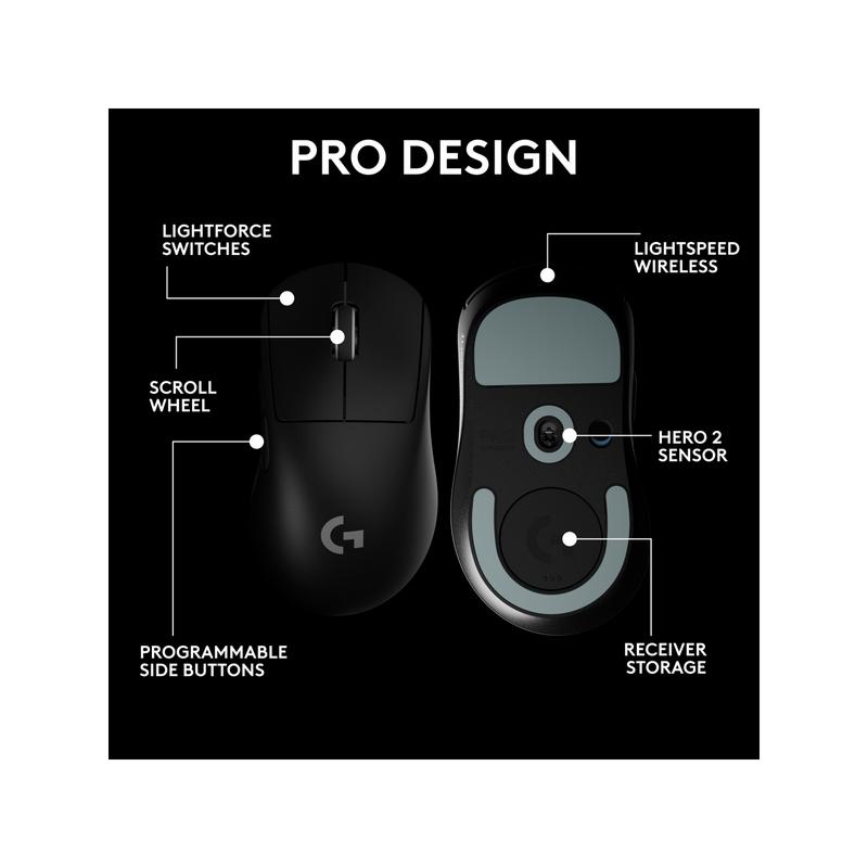 Logitech Pro X Superlight 2 DEX Wireless Mouse