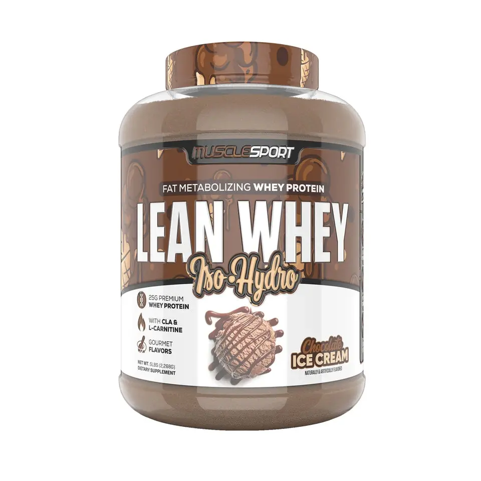 MuscleSport Whey Iso-Hydro Protein Powder 5LB - High Quality Protein Source for Athletic Performance - Healthcare, Supplement