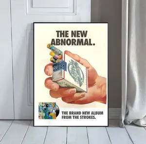 The Strokes The New Abnormal Album Vintage Poster Decor Glossy