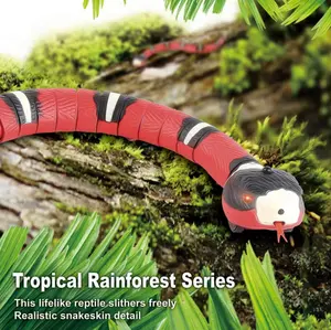 Automatic Cat Toy | Eletronic Snake Cat Toy | Interactive Toys for Cats | Smart Sensing Snake Cat Tease Toy |  Kitten Toys | Pet Accessories
