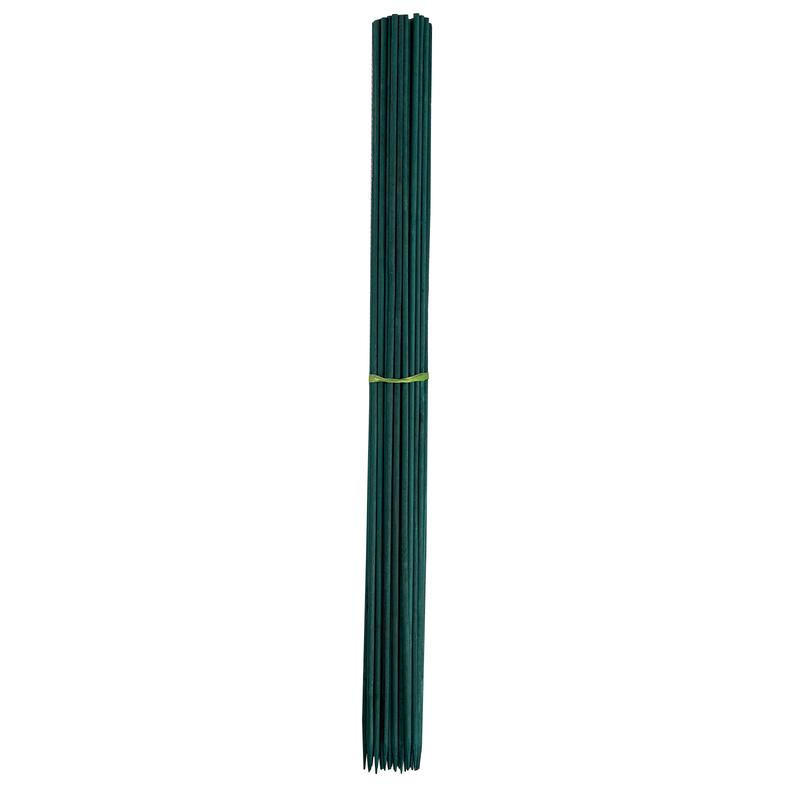 200PCS Green Bamboo Stakes – Eco Plant Support for Flowers & Climbing Plants