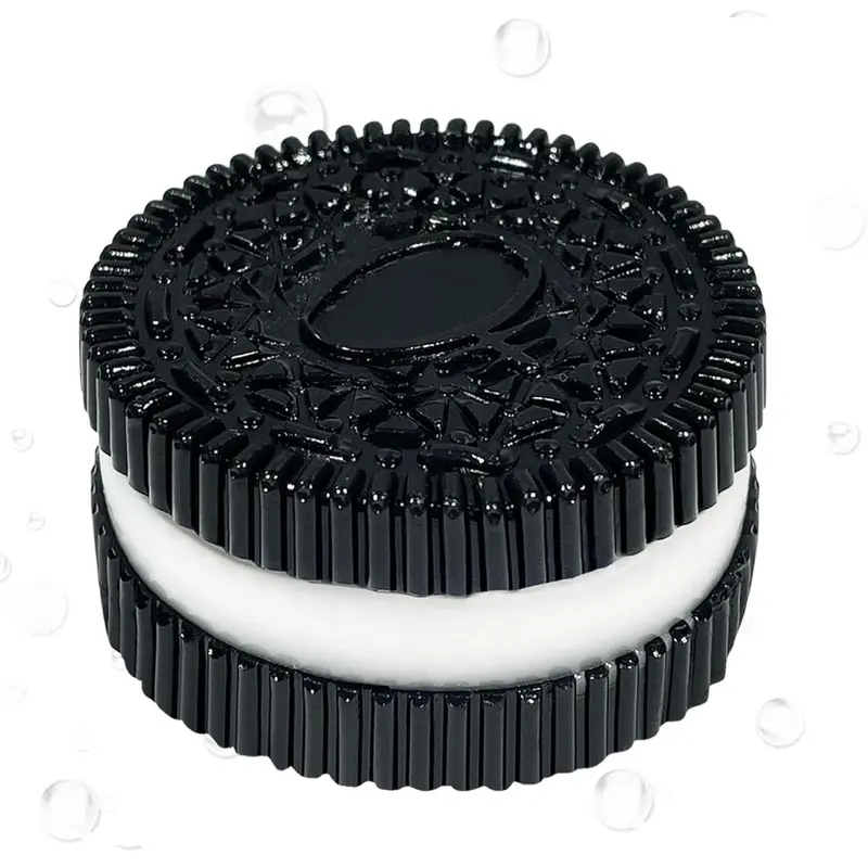 【Christmas Gift】Handmade Silicone Stress Relief Squishy Toy, 2025 New-Stress Relief Toy, Ultra-Soft Decompression Venting Toy, Anxiety and Relaxation Perfect Desk Accessory (Black)