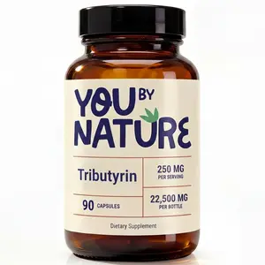 Tributyrin 250 mg Capsule Supplement for Daily Use - Supplement for Adults (90 Capsules, 90 Servings)