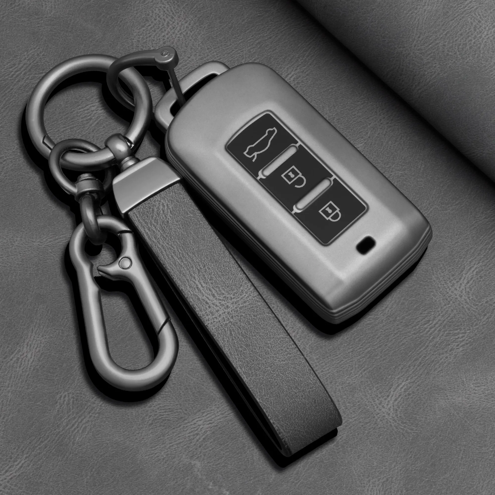 Tpu Car Key Case Cover for Mitsubishi Xpander Outlander Asx Pajero Eclipse Cross Montero Lancer Mirage, Accessories Fob Holder, Car Key Protector, Car Key Accessory, Key Covers