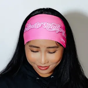 7 Brew Headbands In Pink Blue Black & Light Blue