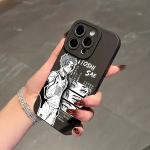 Anime B-Blue L-Lock Itoshi Sae Phone Case, Cover, Compatible with iPhone Models 17 to 8, Anti-Fall Design, Soft Tpu Material, Durable Protection