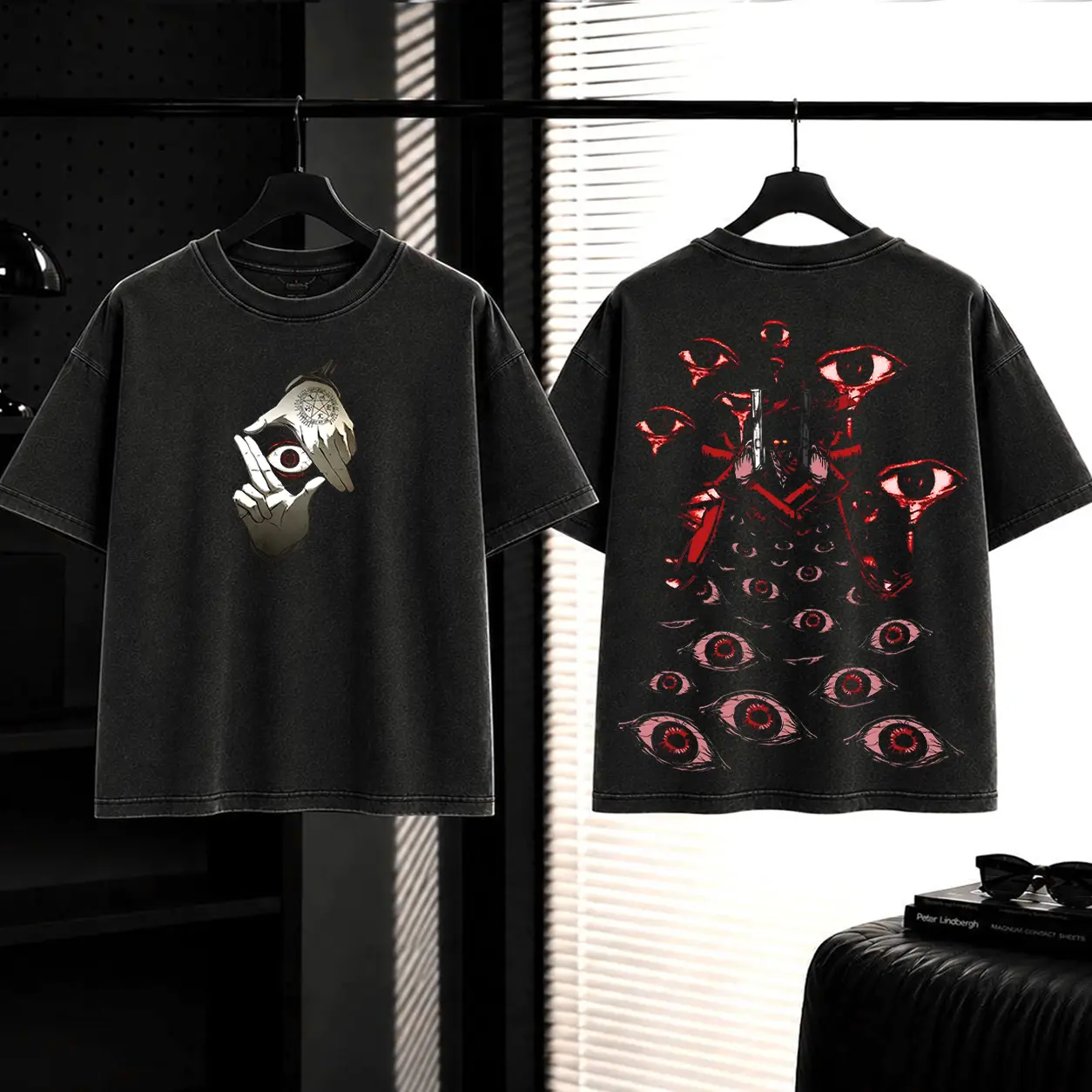Hellsing Ultimate Alucard Vintage Washed Anime Graphic Washed T-Shirt, Tank Top, Sweatshirt, Hoodie Anime Graphic Tee, Vintage Streetwear Shirt, Soul Reaper Unisex Gift Cotton Fabric