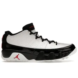 Jordan 9 Retro Low Golf White Black True Red (men) by StockX