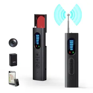 Hidden Camera Detector, Camera Detector, Eavesdropping Device & Hidden Camera Detector with 5 Sensitivity Levels & Professional Mode GPS Tracker Detector Wireless Audio Automatic Portable