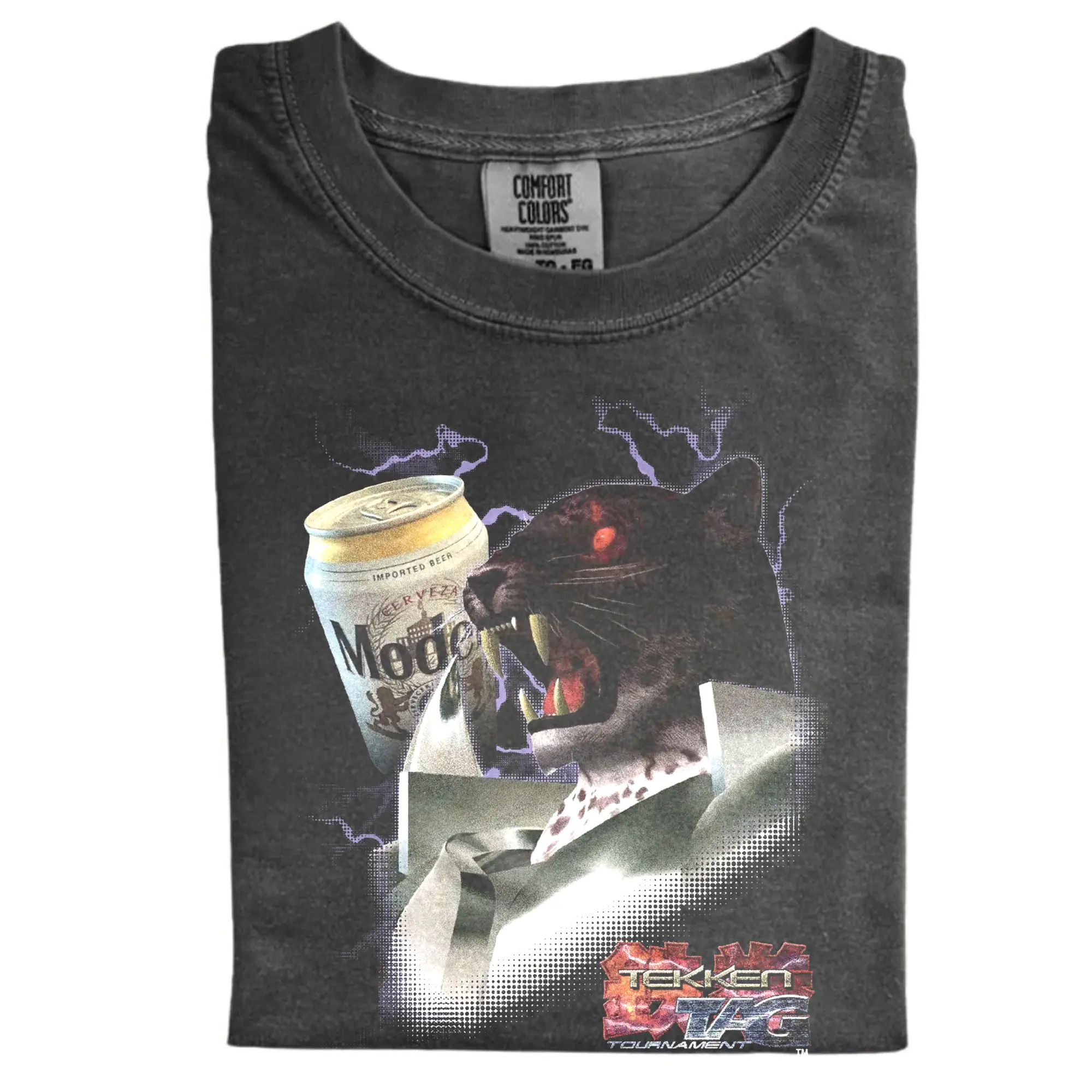 The Armor King x Modelo 2000 Comfort Color Shirt, Tekken Tag