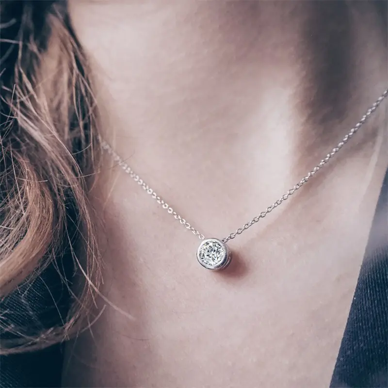 Birthstone Clavicle Chain, Women’s Stainless Steel 18K Gold-Plated Necklace, Trendy Meaningful Accessory for Birthdays, Anniversaries & Gift-Giving