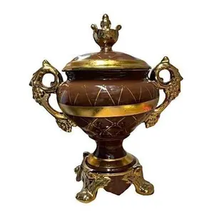 Potiche Orejas Oya Marron