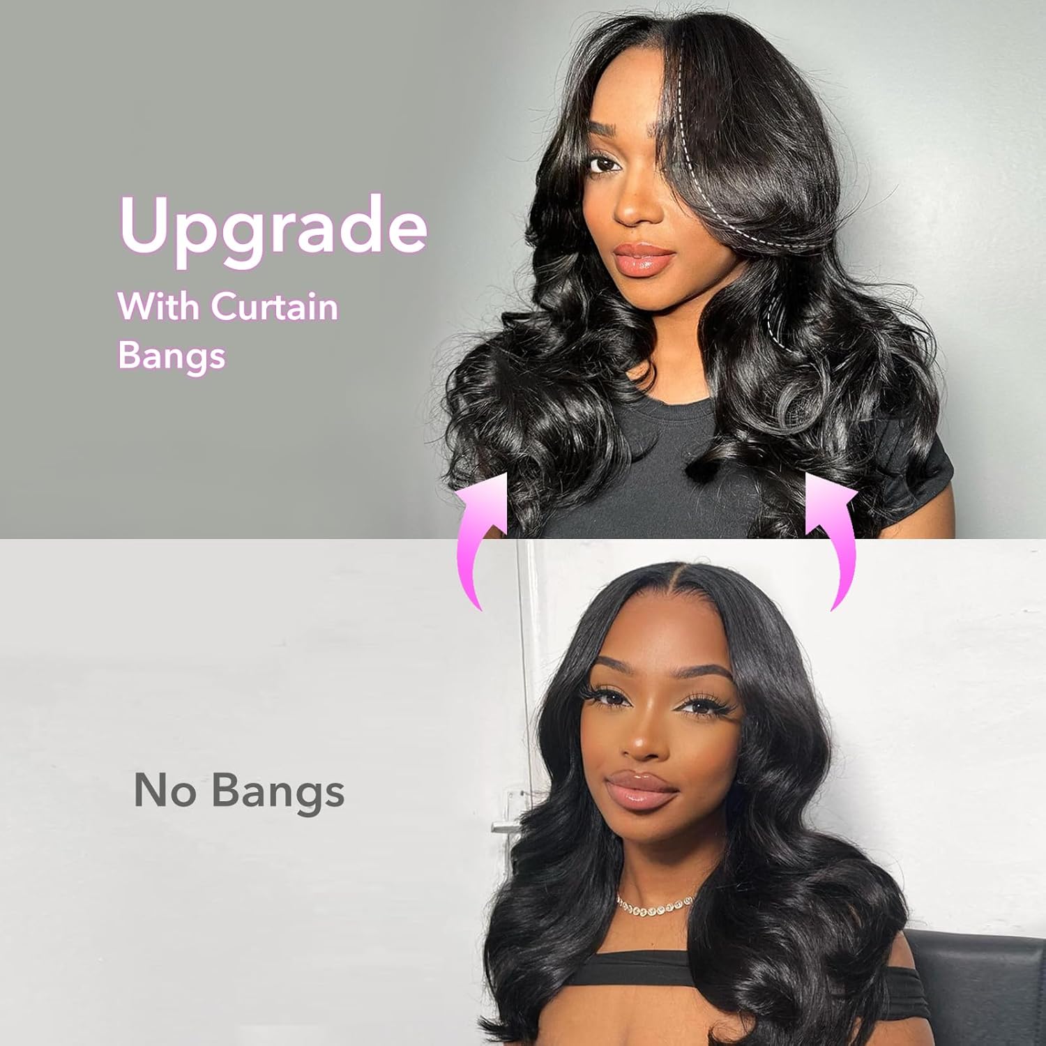 Bling Hair 6x4 9x6 Glueless Wigs Human Hair Pre Plucked Pre Cut Body Wave 13x4 13x6 Transparent Lace Front Wigs Human Hair 180% Put on And Go Glueless Wig For Black Women