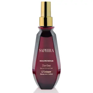 Saphira Healing Repair Mineral The One Heat Protectant Anti-Frizz Hair Treatment for Dry Damaged Hairs Shine Elasticity Boost