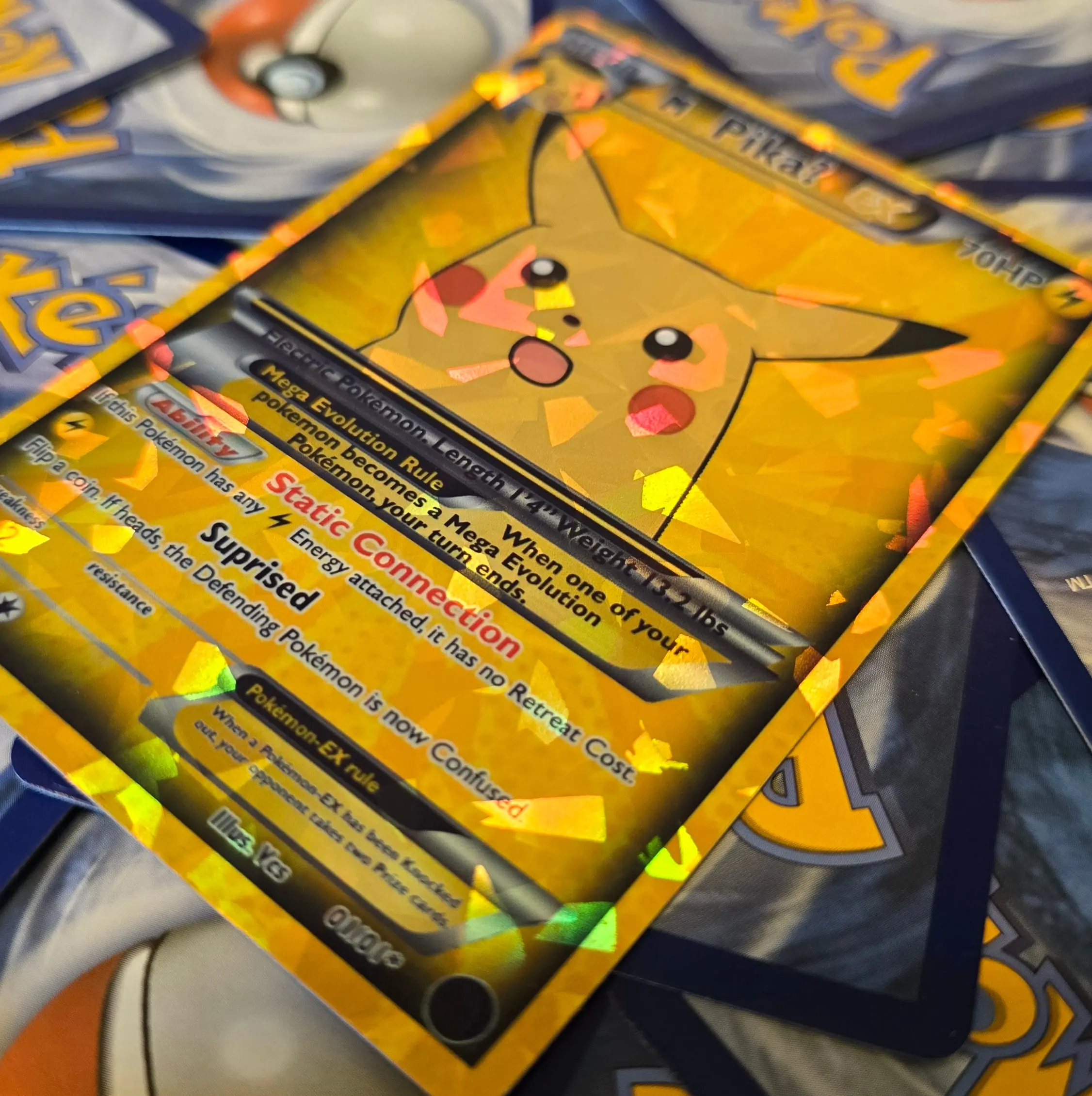 Surprised Pikachu Pokemon Card - TikTok Shop Surprised Pikachu Pokemon Card - TikTok Shop