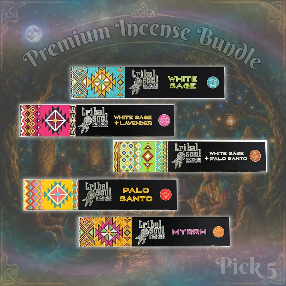 Premium Incense Bundle | Pick 5 Hand Rolled Incense Sticks | Grog's Grove