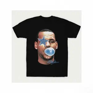 Lebrons James Allstars Bron Vintage-Inspired T-Shirt | 100% Cotton, Round Neck, Short Sleeve | Unique Basketball Star Design with "BUBBLE" Text | Men's Casual & Retro Style | Hand Wash or Dry Clean.......