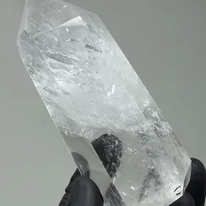 Polished 4.25” Clear Quartz TOWER Specimen Natural Polished Crystal Reiki Decor Ornaments