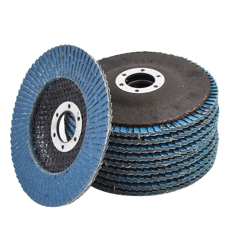 Premium Zirconia Flap Disc Sanding Grinding 10/50Pcs 4.5''x7/8'' 40/80Grit T29 Abrasive Tool Abrasive Strip