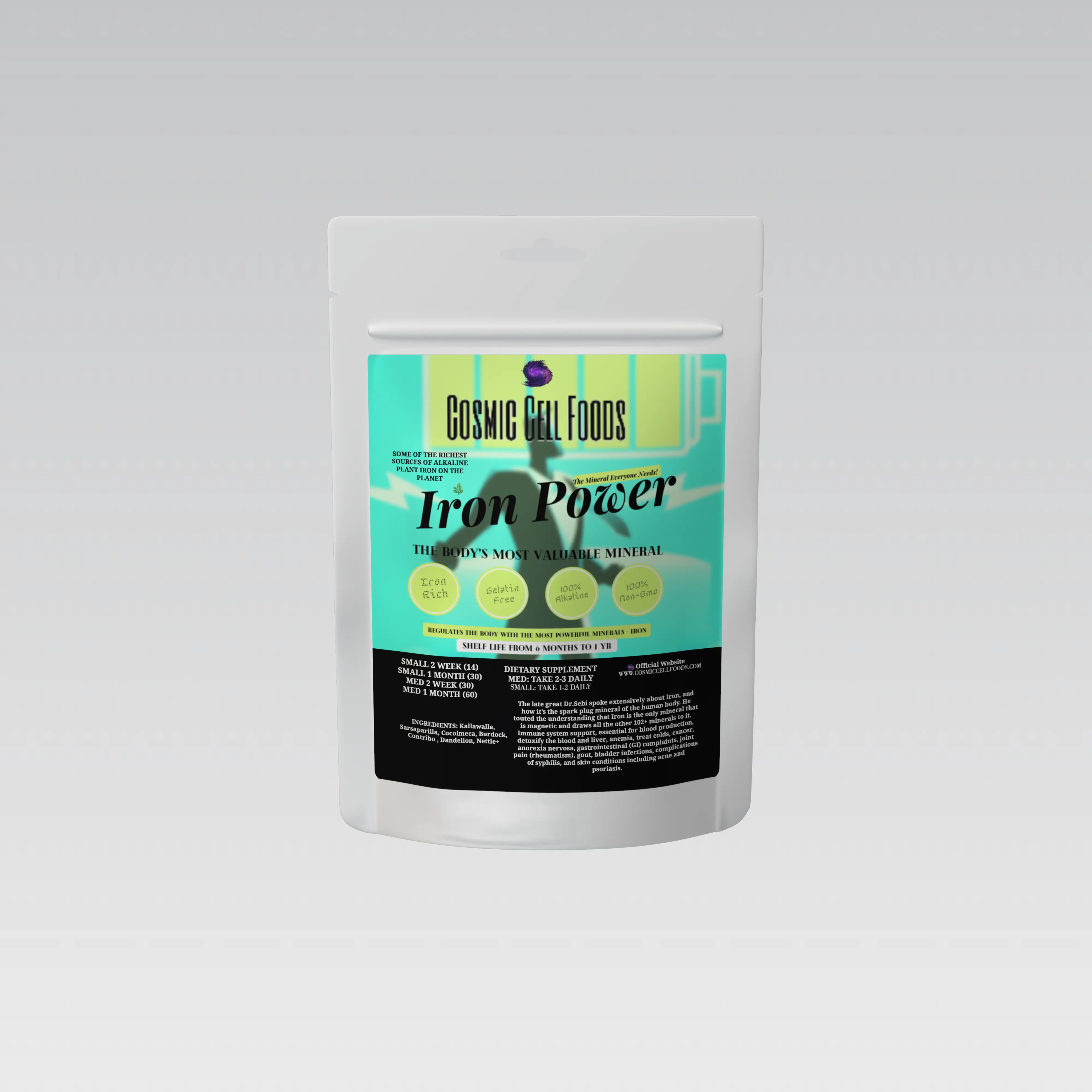 Iron Power [Sarsaparilla + Burdock + Nettle]