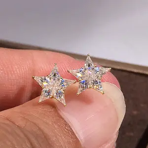 Exquisite Star Earrings for Women – Simple & Fashionable Jewelry for Daily Wear, Office Looks & Gift for Her