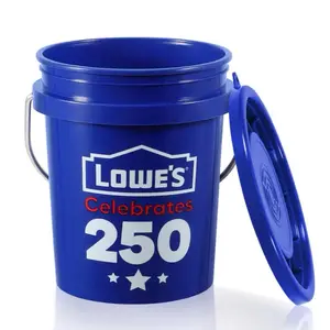Mini Lowe’s 250th Anniversary Memorial Day Buckets with Lids