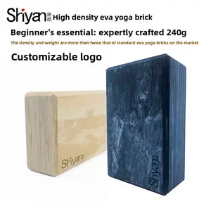 Shi Yan EVA Yoga Brick High Density Camouflage 240g Yoga Brick Iyengar Auxiliary Yoga Brick Machinable LOGO