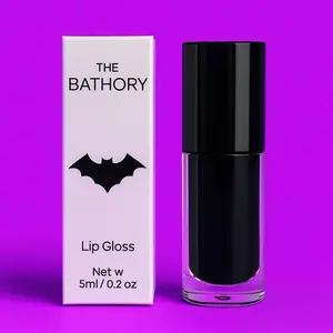 Black No. 1 Lip Gloss – Shiny, Bold Black Lip Gloss