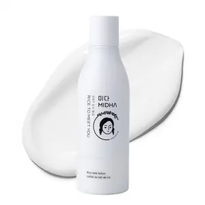 MIDHA RICE MILK LOTION, 6.76fl.oz/200ml, Deep Hydration, Soothing Care, Lightweight Nourishment – Smooth Skin Texture, Radiant Finish