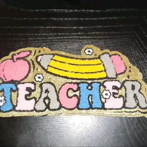 Teacher Chenille Patch