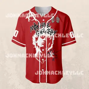 Machine Gun Kelly Baseball Jersey Style Shirt, Special Gift For Music Fan