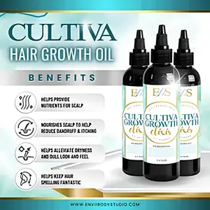 Cultiva Growth Elixir - Hair Oil Haircare Organic