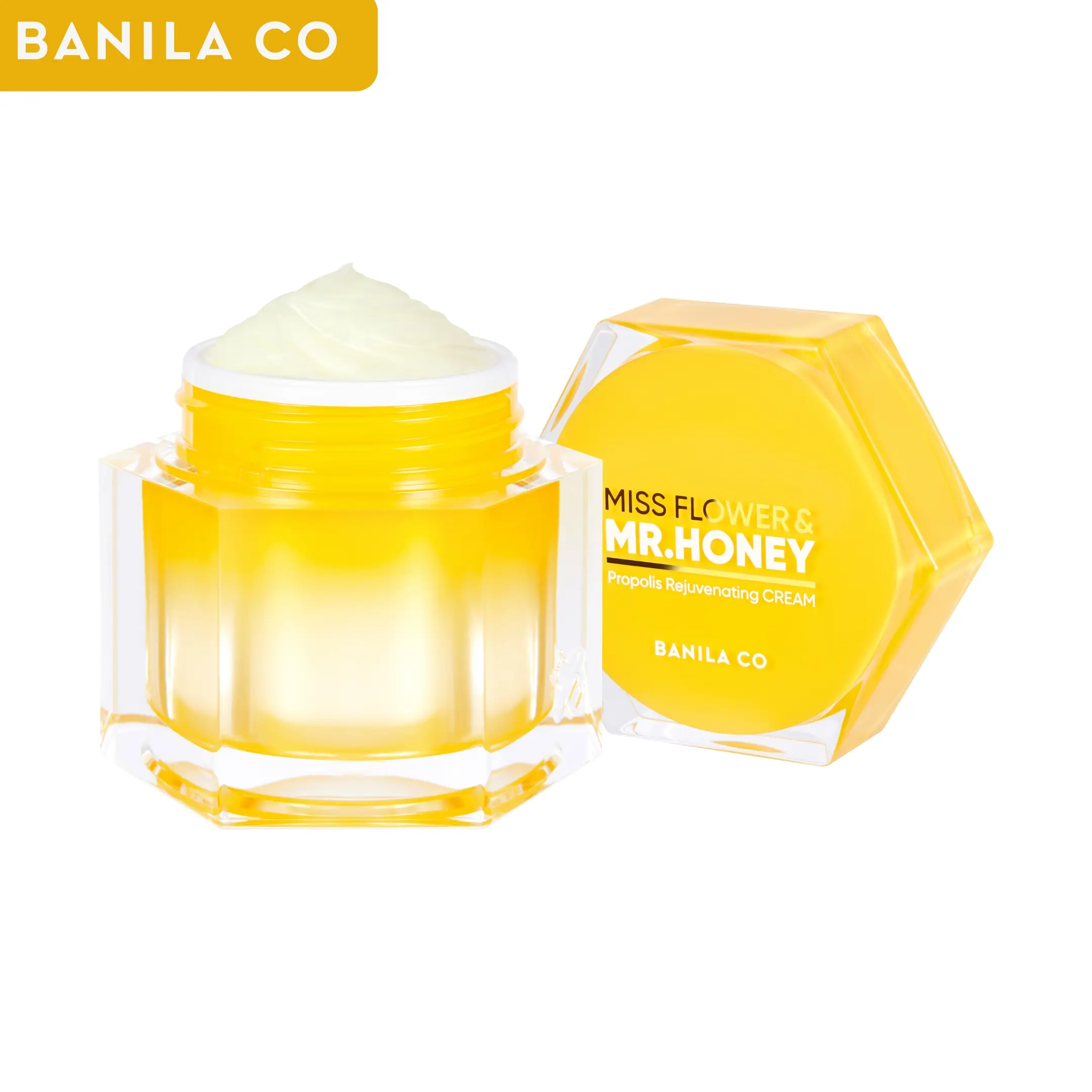 BANILA CO Miss Flower & Mr Honey Rejuvenating Cream with Propolis Extract & Honey Complex for Deep Moisture & Radiance