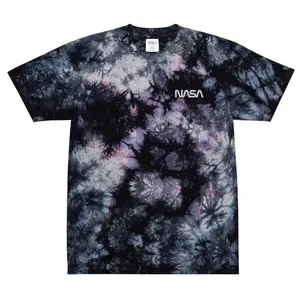 NASA Worm Logo tie dye
