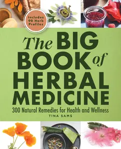 The Big Book of Herbal Medicine: 300 Natural Remedies for Health and Wellness -- Tina Sams - Paperback