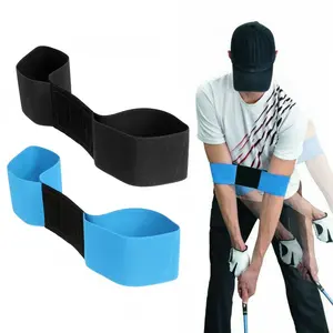 Golf Swing Trainer Arm Band, 1 Count Elastic Gesture Correction Belt for Beginners, Golf Swing Training Aid for Men & Women, Golf Accessories