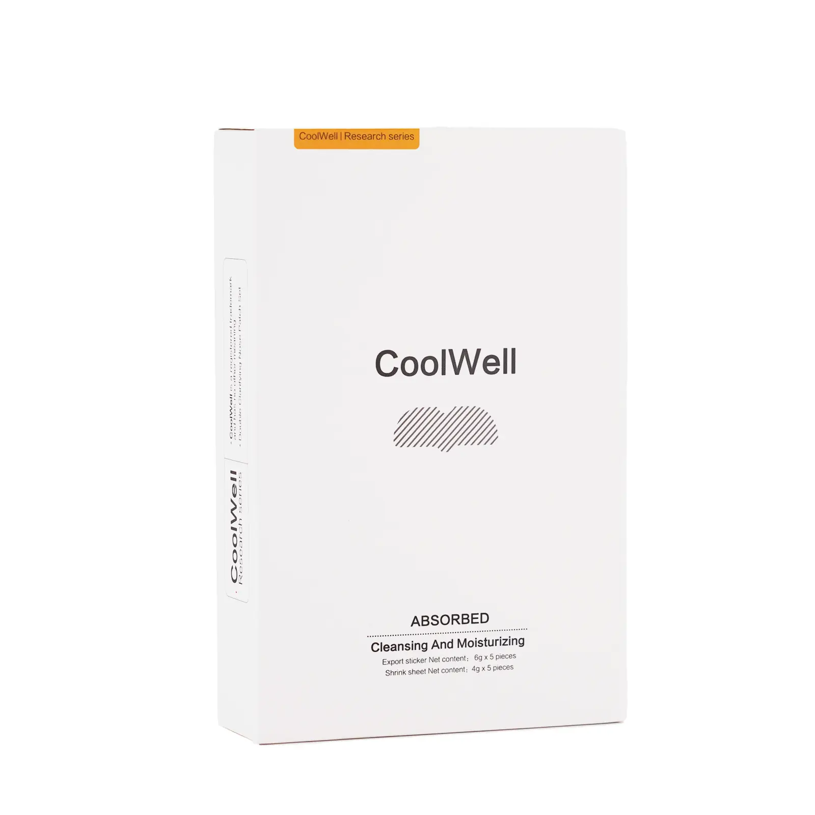CoolWell 3-Step Blackhead Remover Kit, Nasal Treatment for Unclogging Pores with Pore Melting Sheets and Cotton Swabs, Fresh Formula for All Skin Types, Strips Nasal Treatment